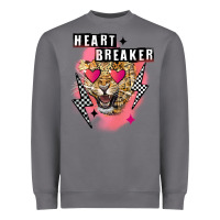 Storm Heart breaker Valentine's Day Heavyweight Sweatshirt - FaDigitalArtStudio