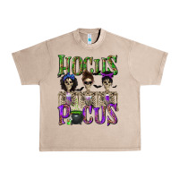 French Oak Hocus Pocus with Skeletons Urban Heavy Tee - texasbilliewilder