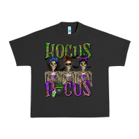 Pigment Black Hocus Pocus with Skeletons Urban Heavy Tee - texasbilliewilder