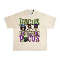 Sandshell Hocus Pocus with Skeletons Urban Heavy Tee - texasbilliewilder