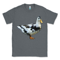 Charcoal Heather Ancona Duck Classic Tee - LillyAllenDesigns