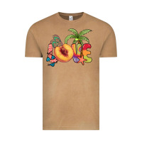 Vintage Camel Love peach summer Vintage Tee - NancyCooperArtShop