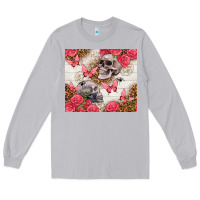 Moon Dust skulls and roses tumbler Long Sleeve Tee - TumblerDesignByShophia