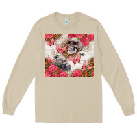 Mushroom skulls and roses tumbler Long Sleeve Tee - TumblerDesignByShophia