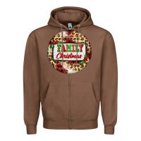 Chestnut Family Christmas Zipper Hoodie - FaDigitalArtStudio