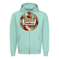 Seafoam Family Christmas Zipper Hoodie - FaDigitalArtStudio