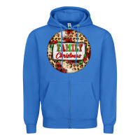 True Royal Family Christmas Zipper Hoodie - FaDigitalArtStudio