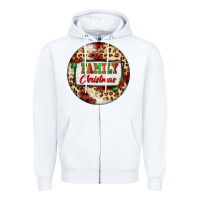 White Family Christmas Zipper Hoodie - FaDigitalArtStudio