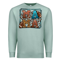 Seafoam American Football Mama Mother's Day Premium Sweatshirt - LillyAllenDesigns