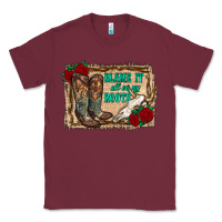 Burgundy blame it all on my roots Classic Tee - RanaPortraitStore
