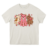 Cream mexican desert ghosts Heavy Core Tee - MaliasSmallBusiness