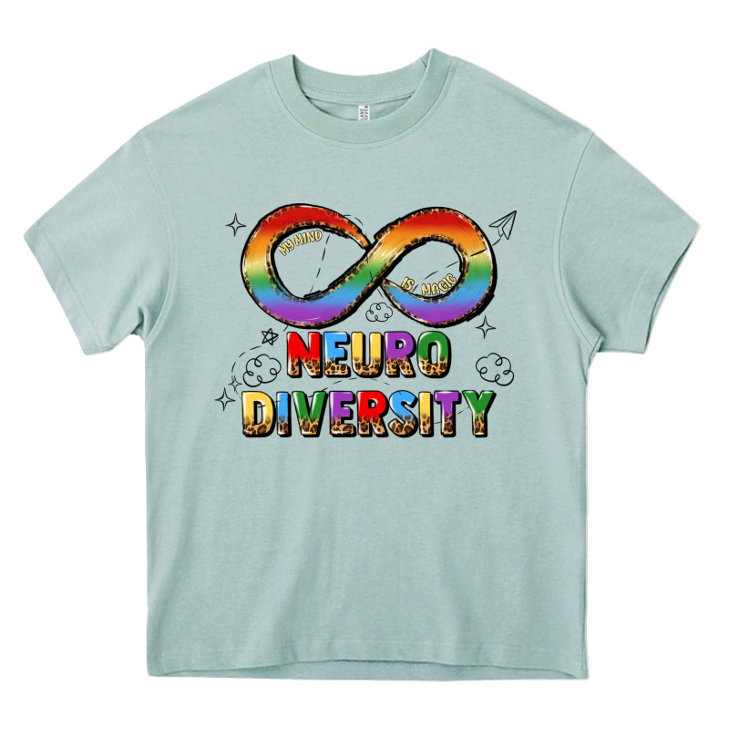 Neurodiversity Heavy Core Tee by JahusDesignShop | Teevron
