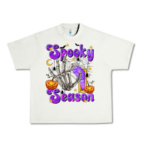 Pistachio Spooky Season On Urban Heavy Tee - texasbilliewilder