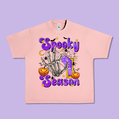 Spooky Season On Urban Heavy Tee Designed By Texasbilliewilder