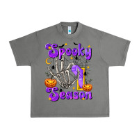 Tornado Spooky Season On Urban Heavy Tee - texasbilliewilder