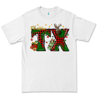 White Christmas Texas With Deer Premium Tee - BundleAndBundleShop