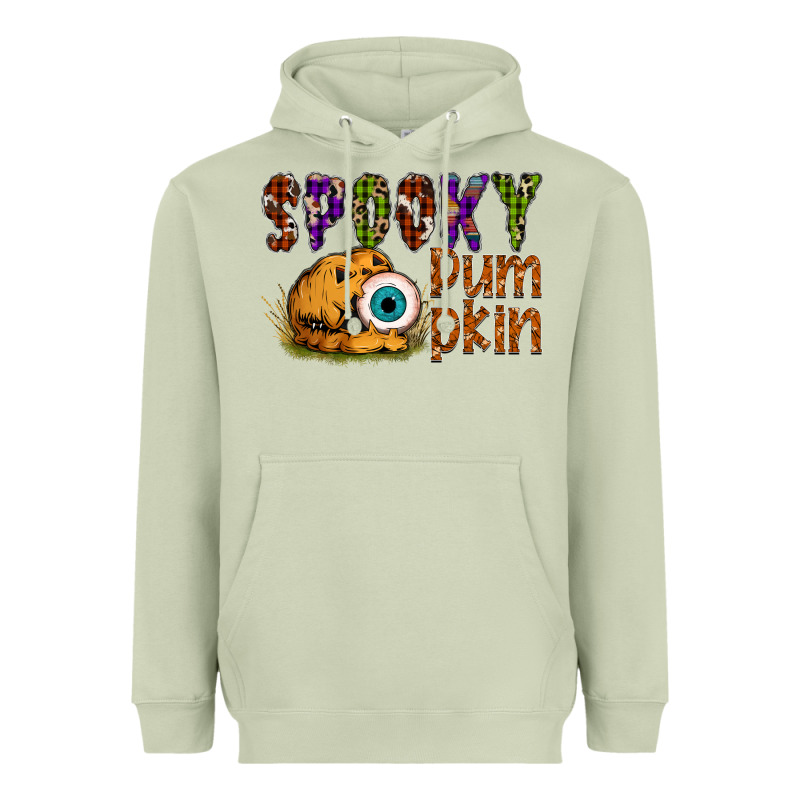 Spooky Pumpkin Heavyweight Hoodie by SublimationCraftShop | Teevron