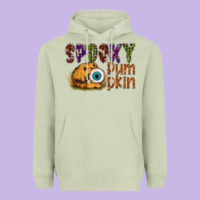 Spooky Pumpkin Heavyweight Hoodie Designed By Sublimationcraftshop