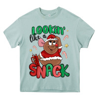 Arona lookin' like a snack christmas character Heavy Core Tee - MaliasSmallBusiness