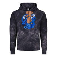 Cloud Black Colon Cancer diva blue ribbon Vintage Hoodie - NancyCooperArtShop
