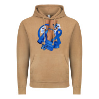 Vintage Camel Colon Cancer diva blue ribbon Vintage Hoodie - NancyCooperArtShop