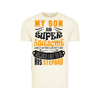 Vintage Arctic My Son Is Super Awesome His Stepdad Vintage Tee - artisFamous