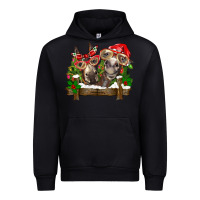 Black Christmas donkeys Urban Hoodie - BarkalooDesign