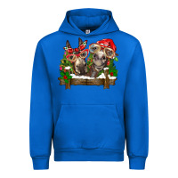 Cobalt Christmas donkeys Urban Hoodie - BarkalooDesign