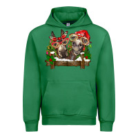 Emerald Christmas donkeys Urban Hoodie - BarkalooDesign