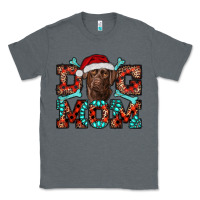Charcoal Heather dog mom christmas with labrador Classic Tee - RanaPortraitStore