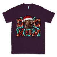 Plum dog mom christmas with labrador Classic Tee - RanaPortraitStore