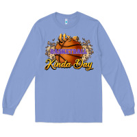 Colony Blue It's a Basketball kinda day Long Sleeve Tee - HowdyJamesFarm