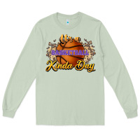 Matcha It's a Basketball kinda day Long Sleeve Tee - HowdyJamesFarm