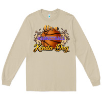 Mushroom It's a Basketball kinda day Long Sleeve Tee - HowdyJamesFarm