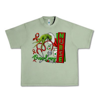 Oil Green Christmas Character Nurse Urban Heavy Tee - NancyCooperArtShop