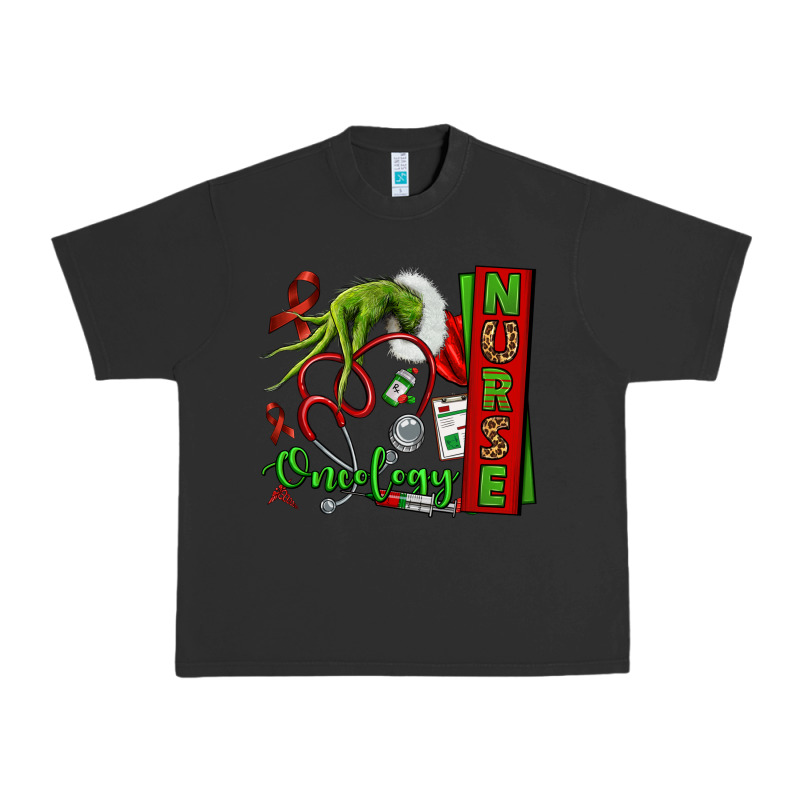 Christmas Character Nurse Urban Heavy Tee by NancyCooperArtShop | Teevron