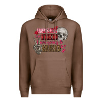 Chestnut Valentine's Day Roses Are Red I Am Going To Bed Premium Hoodie - FaDigitalArtStudio