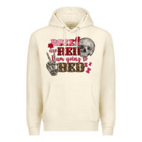 Sandshell Valentine's Day Roses Are Red I Am Going To Bed Premium Hoodie - FaDigitalArtStudio