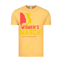 Vintage Mustard women march on washington Vintage Tee - artisFamous
