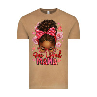 Vintage Camel one loved mama afro messy bun Vintage Tee - texasbilliewilder