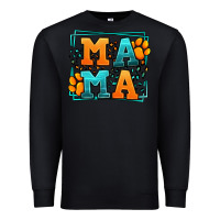 Black Cat dog mama Mother's Day Premium Sweatshirt - LillyAllenDesigns