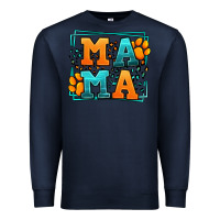 Navy Cat dog mama Mother's Day Premium Sweatshirt - LillyAllenDesigns