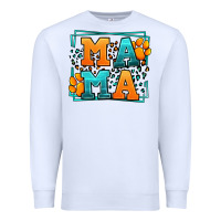 White Cat dog mama Mother's Day Premium Sweatshirt - LillyAllenDesigns