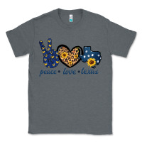 Charcoal Heather Peace Love Texas Classic Tee - Bettercallsaul