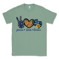 Sage Peace Love Texas Classic Tee - Bettercallsaul