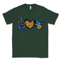 Sports Green Peace Love Texas Classic Tee - Bettercallsaul