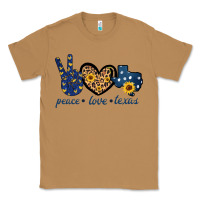 Toasted Coconut Peace Love Texas Classic Tee - Bettercallsaul