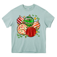 Arona merry christmas tree ball Heavy Core Tee - MaliasSmallBusiness