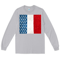 Moon Dust custom text american flag(used font 'doctrin Long Sleeve Tee - Jasminsmagicworld