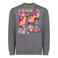 Storm Crush Breast Cancer Heavyweight Sweatshirt - FaDigitalArtStudio